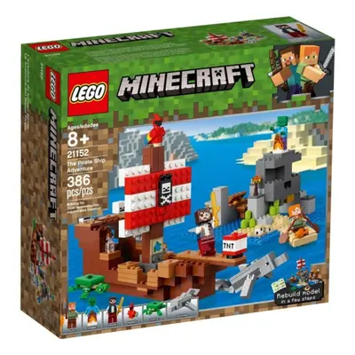 Lego® minecraft 21152 dobrodružství pirátské lodi