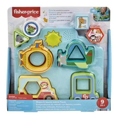 Mattel fisher-price® puzzle dopravní prostředky se zvuky, hrp31