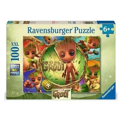 Ravensburger 04128 puzzle marvel: groot 100 dílků xxl