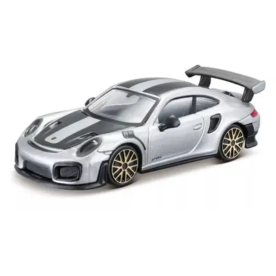 Bburago street fire collezione porsche 911 gt2 rs šedé 1:43