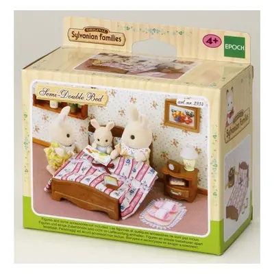 Sylvanian families 5019 manželská postel s nočním stolkem