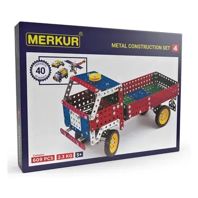 Merkur 4 big set - 40 modelů, 609 dílů