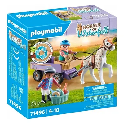 Playmobil 71496 kočár s poníkem