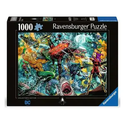 Ravensburger 01346 puzzle aquaman sběratelská edice 1000 dílků