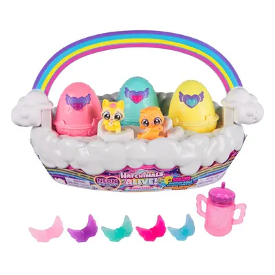 Spin master hatchimals multi balení mráček s neónovou duhou