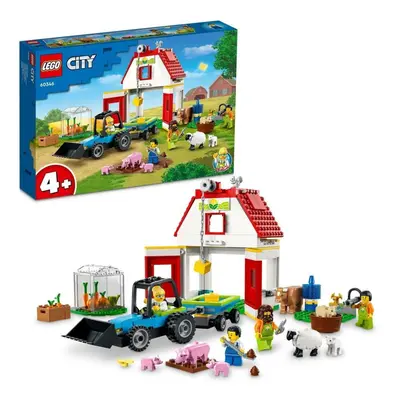 Lego® city 60346 stodola a zvířátka z farmy