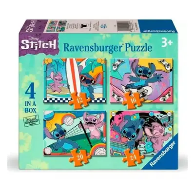 Ravensburger 04106 puzzle disney stitch 4v1 12/16/20/24 dílků