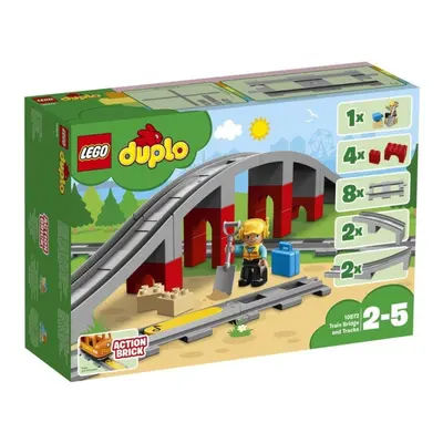 Lego® duplo® 10872 doplňky k vláčku – most a koleje