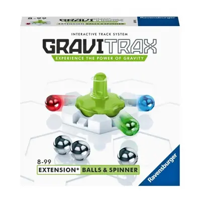 Ravensburger 26979 gravitrax rozšiřující sada kuličky a centrifuga