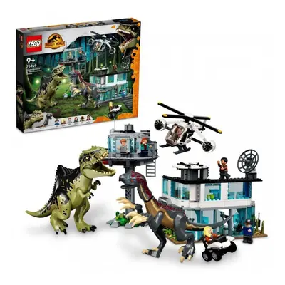 Lego® jurassic world 76949 útok giganotosaura a therizinosaura