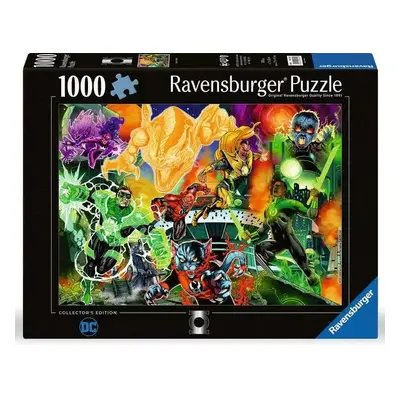 Ravensburger 01345 puzzle green lantern sběratelská edice 1000 dílků