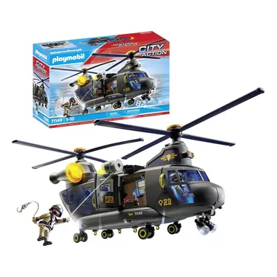 Playmobil 71149 záchranářská helikoptéra speciální jednotky