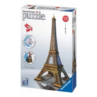 Ravensburger 12556 puzzle 3d eiffelova věž 216 dílků