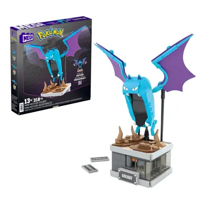 Mattel mega pokémon mini pohyblivá figurka golbat