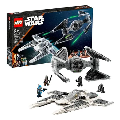 Lego® star wars™ 75348 mandalorianská stíhačka třídy fang proti tie interceptoru