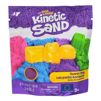 Spin master kinetic sand bonbónové balení tekutého písku fialová 85g