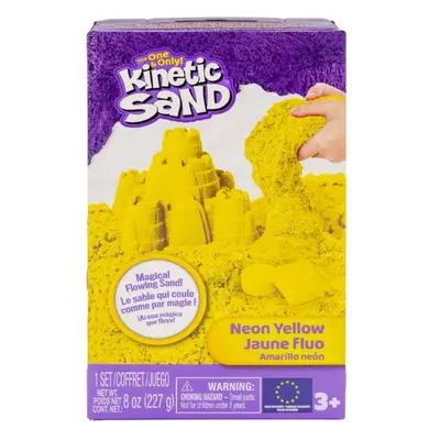 Kinetic sand neonová barva písku žlutá 227g