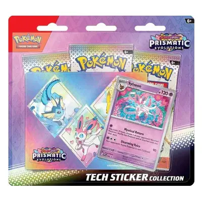 Pokémon tcg: sv8.5 prismatic evolutions tech sticker collection sylveon