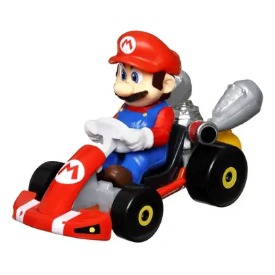 Hot wheels mariokart mario, mattel hkd42