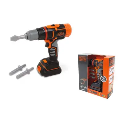 Smoby black & decker elektronická aku vrtačka/šroubovák