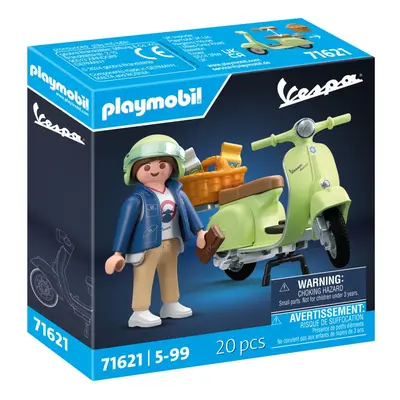 Playmobil 71621 vespa 150 sprint veloce světle zelená