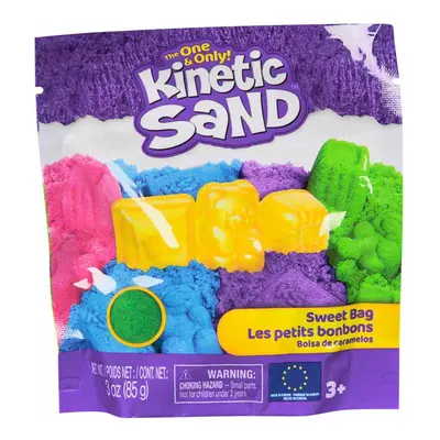 Spin master kinetic sand bonbónové balení tekutého písku zelená 85g