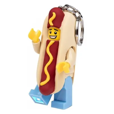 Lego led klíčenka hot dog