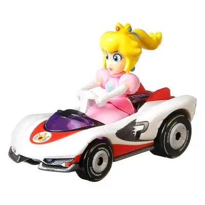 Hot wheels mariokart princess peach, mattel gjh58