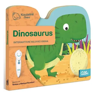 Albi kouzelné čtení minikniha s výsekem - dinosaurus