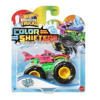 Hot wheels® monster trucks color shifters™ shark wreak, hgx09