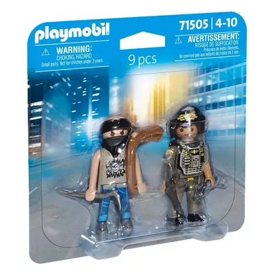 Playmobil 71505 duopack speciální jednotka a zloděj