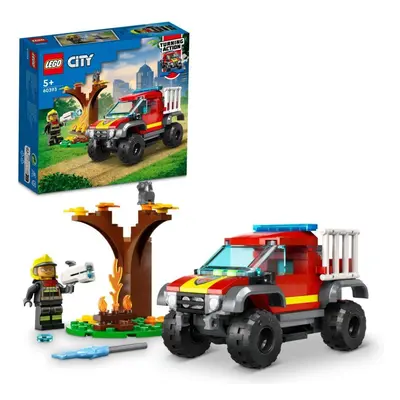 Lego® city 60393 hasičský tereňák 4x4