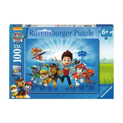 Ravensburger 10899 puzzle tlapková patrola 100 dílků xxl