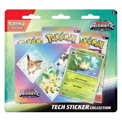 Pokémon tcg: sv8.5 prismatic evolutions tech sticker collection leafeon