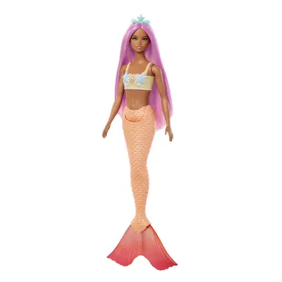 Mattel barbie pohádková mořská panna žlutá, hrr05