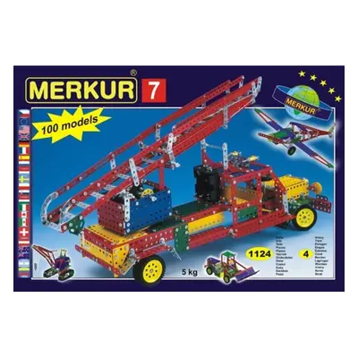 Merkur 7 big set - 100 modelů, 1124 dílů