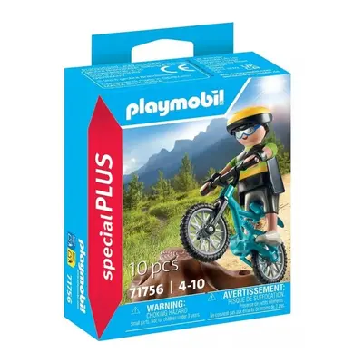 Playmobil 71756 cyklista na horském kole