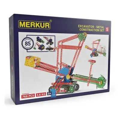 Merkur 5 big set - 85 modelů, 768 dílů