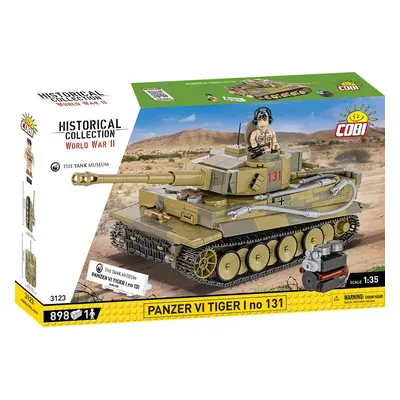 Cobi 3123 německý tank panzer vi tiger i no 131, 1:35