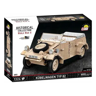 Cobi 2803 německý velitelský vůz kübelwagen pkw typ 82 1:12