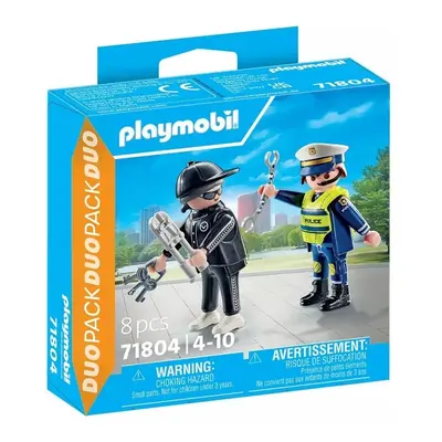 Playmobil 71804 duopack policista a zloděj