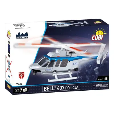 Cobi 26628 helikoptéra bell 407 policie