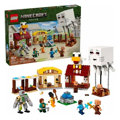 Lego® minecraft® 21273 balón v podobě ďasa a útok na vesnici