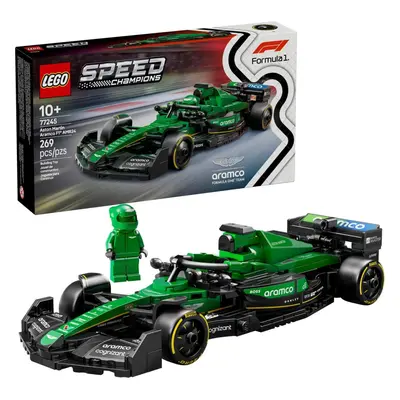 Lego® speed champions 77245 závodní auto aston martin aramco f1® amr24