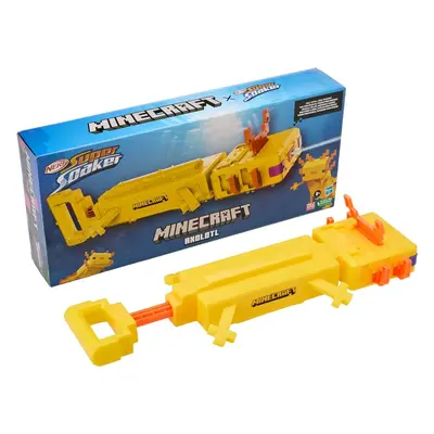 Hasbro nerf supersoaker minecraft mob axolotl