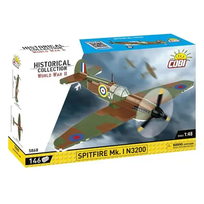 Cobi 5868 britský stíhací letoun spitfire mk. i n3200 1:48