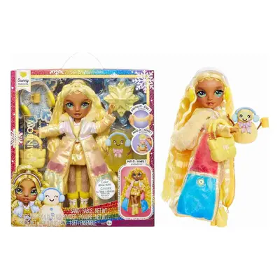 Mga rainbow high winter wonderland doll - sunny yellow