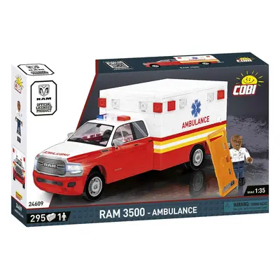 Cobi 24609 ram 3500 sanitka americký automobil 1:35