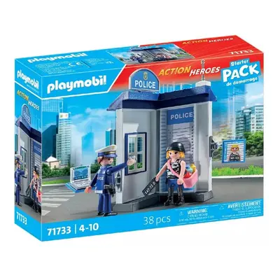 Playmobil 71733 starter pack policejní služebna