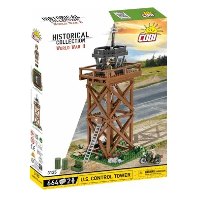 Cobi 3125 world war ii americká kontrolní věž 1:35